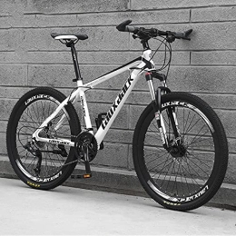 WBDZ Bike Outdoor Adult Mountain Bike, 24 / 26 Inch Wheels, 21-speed cross-country mountain bike，Double disc brakes with shock absorption.