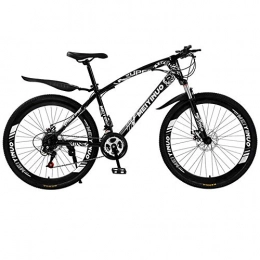 PARTAS Bike PARTAS Travel Convenience Commute - ATV Mountain Bike Mountain Bike Dual Disc Damping 26-Inch Bicycle for Adult Students Travel Outing, black, 21