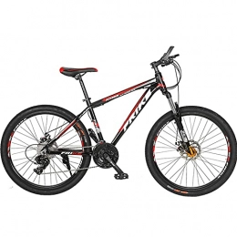 PBTRM Mountain Bike PBTRM 26-Inch 27-Speed Off-Road Mountain Bike, Aluminum Alloy Frame, Double Disc Brakes, Lockable Front Fork Shock Absorption, Suitable for Students, Adults, Men And Women