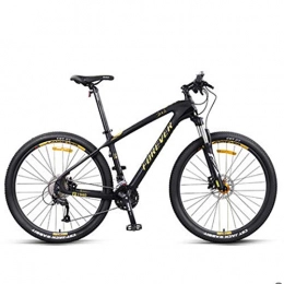 peipei Bike peipei Carbon fiber mountain bike male off-road variable speed double resistance bicycle-Black gold_Other