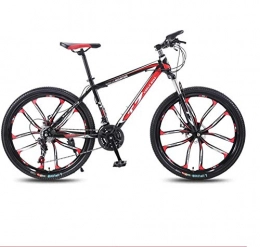 PengYuCheng Mountain Bike PengYuCheng Bicycle male mountain bike off-road adult speed 24-speed bicycle double shock absorption youth student bicycle light road race bike q4