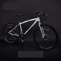 PengYuCheng Mountain Bike PengYuCheng Mountain bike speed bicycle cross country road bike shock absorber 26 inch 27 speed one round adult adult student q12