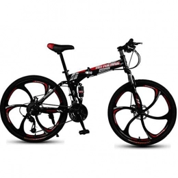 Ping Collection Bike PING Adult Mountain Bike, 26 inch Wheels, 21-Speed Bicycle Full Suspension MTB ​​Gears Dual Disc Brakes Mountain Bicycle, High-carbon Steel Hardtail Mountain Bike
