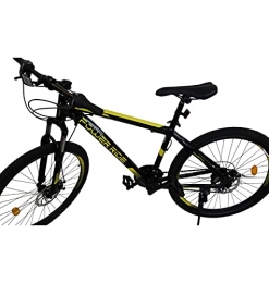 Power-Ride Mountain Bike POWER RIDE Mountain Bike Revoshift 21 Speed Shimano TXZ500 Gear Shifters, 26-Inch Wheels, Aluminum Alloy 17-Inch, Shock Absorbing Forks, Front, and Rear Disc Brakes, Best for Men & Women's