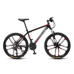 BaiHogi Mountain Bike Professional Racing Bike, Adult Mountain Bike 26" Wheels 27-Speed Shifters Derailleurs with Dual-Disc Brakes for Boys Girls Men and Wome / Blue / 27 Speed (Color : Red, Size : 27 Speed)