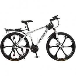 BaiHogi Mountain Bike Professional Racing Bike, Mountain Bike Dual Disc Brakes 30-Speeds Cross-Country Road Variable Speed Bike Adult Six-Blade One-Piece Tire 26 Inches B, a (Color : A, Size : -)