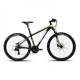 PXQ Mountain Bike PXQ Adults Mountain Bike 26 / 27.5Inch SHIMANO M310-24Speeds Off-road Bicycles with Shock Front Fork and Hydraulic Disc Brake, Ultralight Aluminum Alloy Bike, Yellow1, 27.5"*15.5