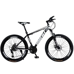 QCLU Mountain Bike QCLU 26 Inch Mountain Bike, Variable Speed 21 Speed Mountain Bike Adult Student Bicycle Outdoor Driving Feeling Durable Relaxed and Comfortable Bike (Color : Black)