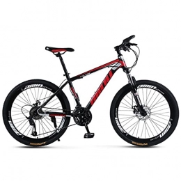 QCLU Mountain Bike QCLU 26 Inch Mountain Bike, Variable Speed Adult MTB Bikes, Variable Speed Road Bike Bicycle for Men and Women, 21 Speeds (Color : Red)
