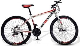 Qianglin Mountain Bike Qianglin 24 / 26inch Adult Mountain Bikes, 21-27 Speed Mens Womens Mountain Bicycles, Youth Road Bikes with Disc Brakes and Suspension Forks