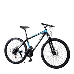 QILIYING Bike QILIYING Cruiser Bike 29 inch mountain bike aluminum alloy mountain bicycle 21 / 24 / 27 speed student bicycle adult bike light bicycle (Color : Black blue, Size : 21speed)