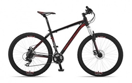 Quer Mountain Bike Quer mission 27.5 (black red, medium)