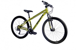 Quer Mountain Bike Quer MTB BIKE DUSK 27 NUMBER 3 27, 5", ALUMINUM, 21 SPEEDS, V-BRAKE FRAME, FORK (YELLOW, XS15)