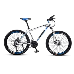 QUNINE Mountain Bike QUNINE Mountain Bike, Adult Offroad Road Bicycle 24 Inch 21 / 24 / 27 Speed Variable Speed Shock Absorption, Teenage Students, Men and Women Sports Cycling Racing Ride 10wheels- 24 spd (Wt bu Spoke Wheel)