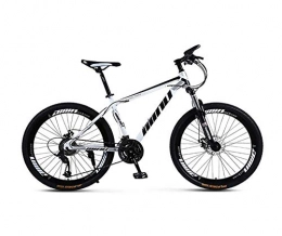 QWE Bike QWE Mountain Bike, 26 Inch 21 Speed Variable Speed VTT Double Disc Brake Hard Tail Off-Road Adult Men's Women's Outdoor Riding