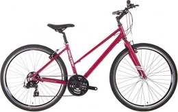 Raleigh Mountain Bike Raleigh Strada 1 Womens 21 Speed 650b Hybrid Bike Raspberry