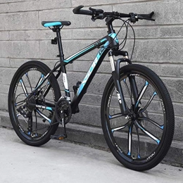 Relaxbx Mountain Bike Relaxbx 21-Speed Mountain Bike for Adult, Lightweight Carbon Steel Frame, Disc Brake 24 / 26 Inch Wheel, #A, 26inch
