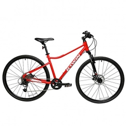 CCVL Mountain Bike Road Bike Adult Children Convenient Ultra-light Leisure Bicycle Suitable for City Commuting To Work, Red