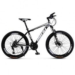 RYP Mountain Bike Road Bikes Bicycle Mountain Bike Adult Men MTB Light Road Bicycles For Women 24 Inch Wheels Adjustable Speed Double Disc Brake Off-road Bike (Color : Gray, Size : 27 Speed)