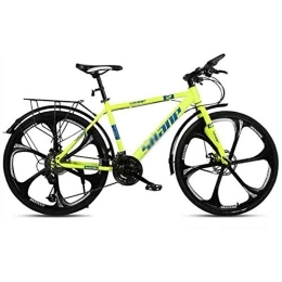 RYP Bike Road Bikes Road Bicycles Mountain Bike MTB Bicycle Adult Adjustable Speed For Men And Women 26in Wheels Double Disc Brake Off-road Bike (Color : Green, Size : 21 speed)