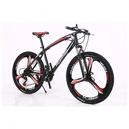 RTRD Mountain Bike RTRD Outdoor Sports 26" Mountain Bike, Lightweight High Carbon Steel Frame Front Suspension Dual Disc Brakes, 2130 Speeds Unisex Bicycle MTB