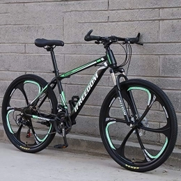 SANJIANG Mountain Bike SANJIANG Mountain Bike, 21 / 24 / 27 / 30 Speed Double Disc Brake City Bikes 24 / 26 Inches All-Terrain Adaptation Hard Tail Front Shock Absorber Suspension, B-26in-24speed