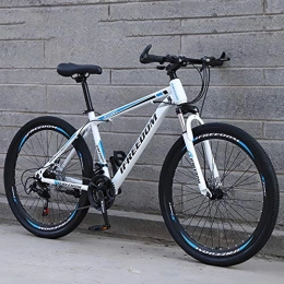 SANJIANG Bike SANJIANG Mountain Bike, 26 / 27.5 / 29in Wheels Disc Brakes 21 / 24 / 27 / 30 Speed Mens Bicycle Front Suspension MTB, A-26in-24speed