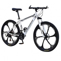 SEESEE.U Bike SEESEE.U 26 Inch Mountain Bike, MTB Bicycle, Mountain Bicycle for Adult Student Outdoors, High-carbon Steel Hardtail Mountain Bike, 21 Speed(Unfoldable)