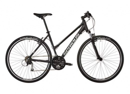 Serious Mountain Bike SERIOUS Cedar Hybrid Bike Women black Frame size 48cm 2018 hybrid bike men