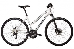 Serious Mountain Bike SERIOUS Sonoran Hybrid Bike Women white Frame size 48cm 2017 hybrid bike men