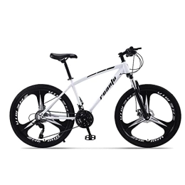 SHANJ Bike SHANJ Youth / Adult Mountain Bike 24 / 26inch, City Commuter Bicycle for Men and Women, 21-30 Speed, Suspension Fork and Disc Brake, Hard Tail Road Bike