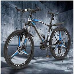 Shirrwoy Mountain Bike Shirrwoy Mountain Bike 26 Inch, 24 Inch Men's Mountain Bikes High-carbon Steel Hardtail Mountain Bicycle, 21 / 24 / 27 / 30 speed Front Suspension Adjustable Seat Spoke Portable Bicycle Adult, 26 Inch, 24.