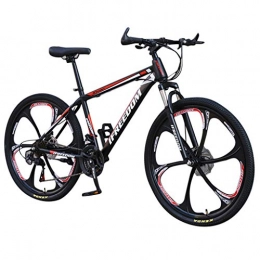 SHOBDW Home Accessories Mountain Bike SHOBDW 26 Inch 21-Speed Mountain Bike Bicycle Adult Student Bikes Outdoors Sport Cycling Road Bikes Exercise Bikes Hardtail Bikes Gifts(#3 Red, 26 Inch)