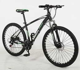 SHUI Bike SHUI Mountain Bike, Full Dual Suspension, 26, 27.5-Inch Wheels green-26 in