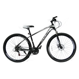 Simply Sites Mountain Bikes for Men - Ladies Mountain Bike with Front Suspension - Mens Mountain Bike 27.5" Wheel 16" Alloy Frame with Shimano Parts (White)