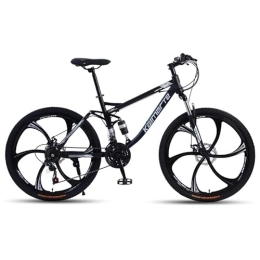 SKIHOT Mountain Bike SKIHOT Mountain Bike, 26-Inch Wheels, 24 Speed bike MTB with Disc Brakes, Full Suspension For Men And Women Over The Age Of 16, 24"-10 / Spokes