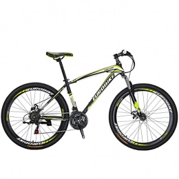 sl Mountain Bike SL Mountain Bike X1 21 Speed bike 27.5 inch suspension bike mountain bike 27.5 Bicycle (Yellow)