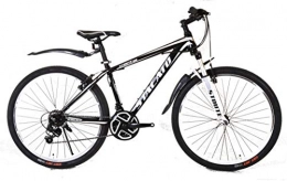 Mars Cycles Mountain Bike Stacato Unisex-Youth Mountain Bike / Bicycles 26'' Wheel 21 Speeds Shimano, Black Gold, 26