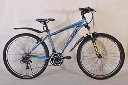 Staccato 26'' wheel mountain bike with 21 Shimano speeds and warrant (Blue)