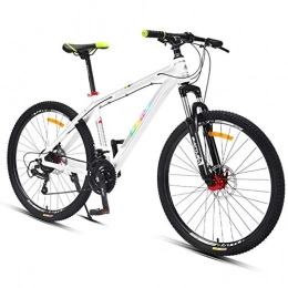  Mountain Bike Stylish 27 Speed Shiftable, Mountain Bike, 26 Inch, Front Suspension Lightweight Aluminum Alloy Frame, #B