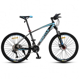  Mountain Bike Stylish 33 Speed Unisex's Mountain Bike 26" Wheel Lightweight Aluminium Frame Disc Brake, Blue