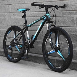  Bike Stylish Front Suspension Mountain Bike Lightweight Carbon Steel Frame 24-Speed Shiftable Mechanical Disc Brakes, #C, 26inch