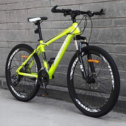  Mountain Bike Stylish Front Suspension Mountain Bike Mountain Bicycle Lightweight Carbon Steel Frame 24 Speeds Shiftable Mountain Bicycle Shiftable Mechanical Disc Brakes, #A, 24inch