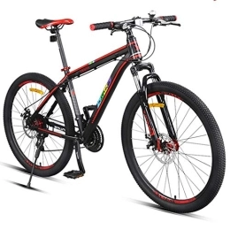  Mountain Bike Stylish Unisex's Mountain Bike 26 Inches 21 Speed Bicycle MTB Disc Brakes, Black