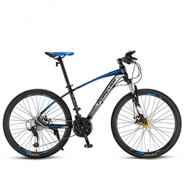 Suspension Mountain Bike 27-speed 26-inch Wheel Bicycle Unisex Standard/High With Both Configurations Black And Red, Black And Blue, Red And Blue 3 Colors Optional