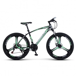 T-Day Bike T-Day Mountain Bike 26 Inch Mountain Bike With 21 / 24 / 27-Speeds All-Terrain Bicycle With Dual Disc Brake For Adults Mens Womens(Size:24 Speed, Color:Green)