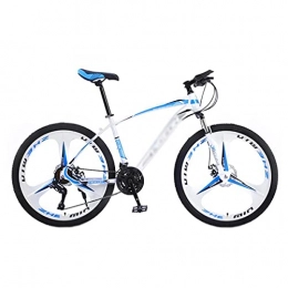 T-Day Bike T-Day Mountain Bike Adult Mountain Bike 21 / 24 / 27 Speeds 26-Inch Wheels High Carbon Steel Frame With Front And Rear Mechanical Disc Brakes(Size:21 Speed, Color:White)