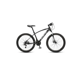 TABKER Mountain Bike TABKER Bike Mountain Bike Men Youth Racing Adult Variable Speed Bicycle to Work Men Riding Junior High School (Color : Schwarz)