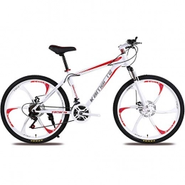 TATANE Speed Mountain Bike, Adult 24/26 Inch Disc Brake, 21/24/27 Speed Outdoor Couple Student Bicycle,B,24 inch 24 speed