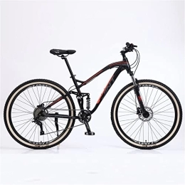 TAURU Bike TAURU 27.5 Inch Aluminium Alloy mountain bike, Adult Mountain Bikes-dual disc brake, Soft Tail Shock Absorption (12 speeds, Red)